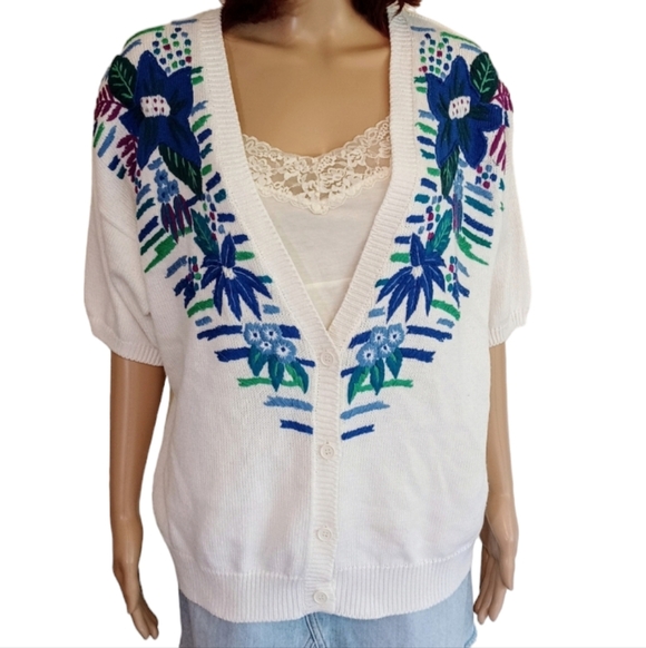 Vintage Lucia Cardigan Sweater - Picture 2 of 11